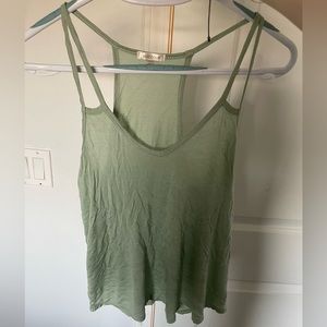 Green/mint tank top